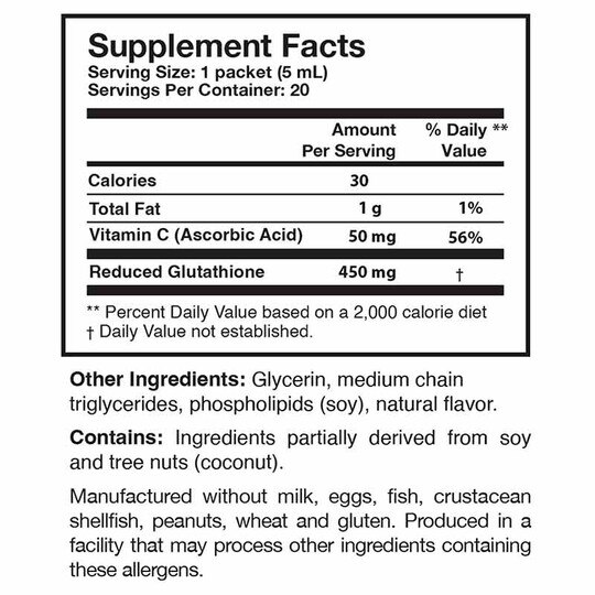 Tri-Fortify Liposomal Glutathione Gel, RSN